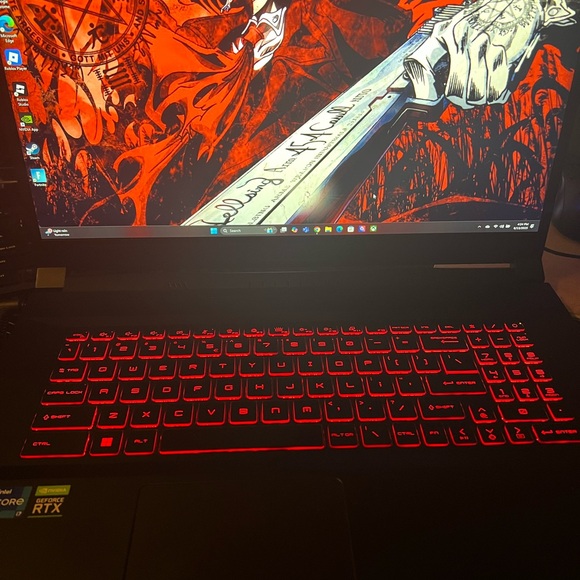 MSI gaming laptop